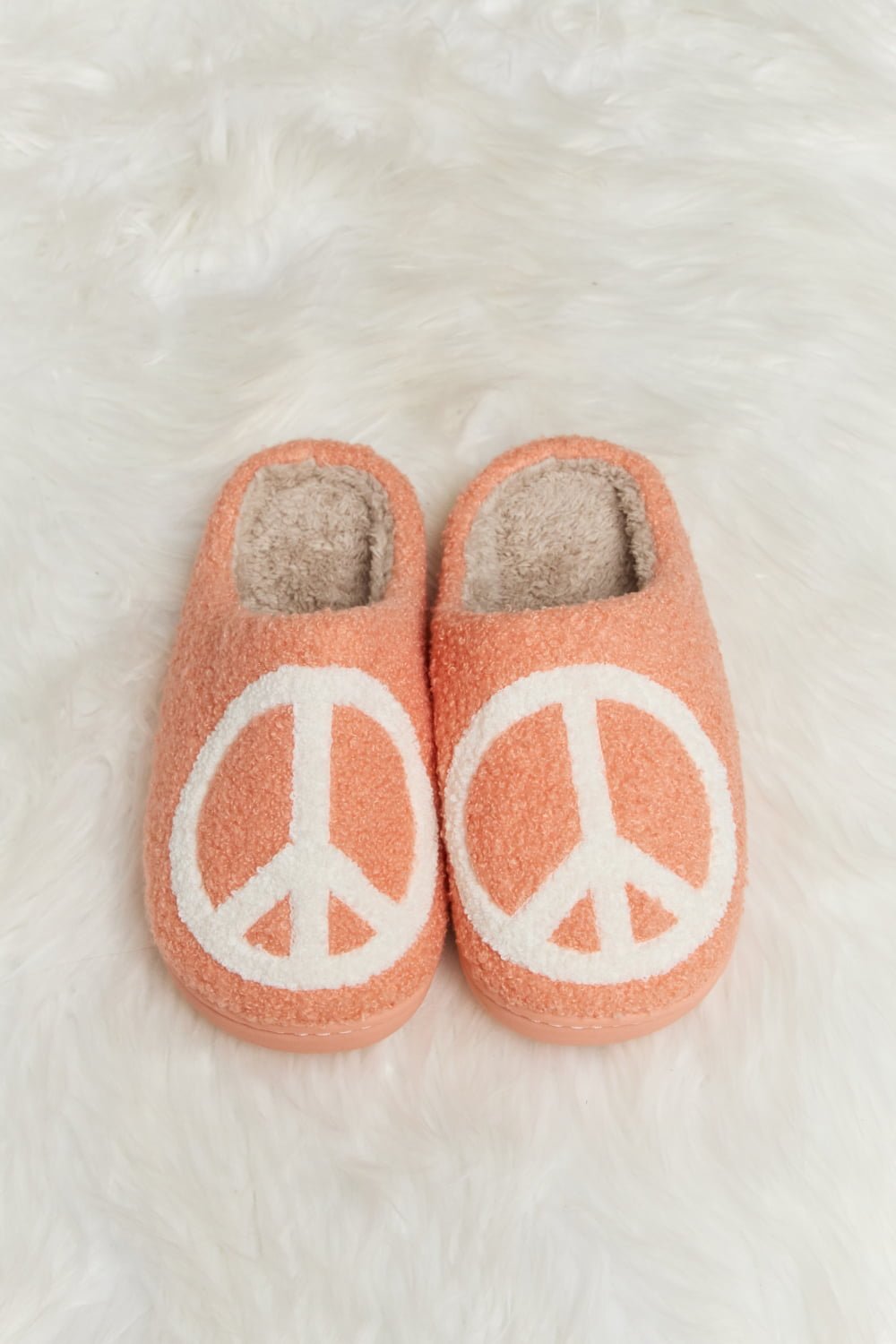 Melody Printed Plush Slide Slippers - pvmark