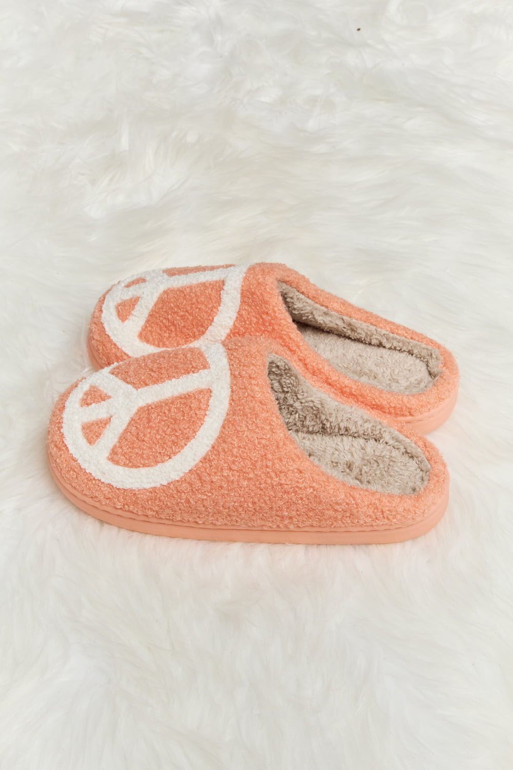 Melody Printed Plush Slide Slippers - pvmark