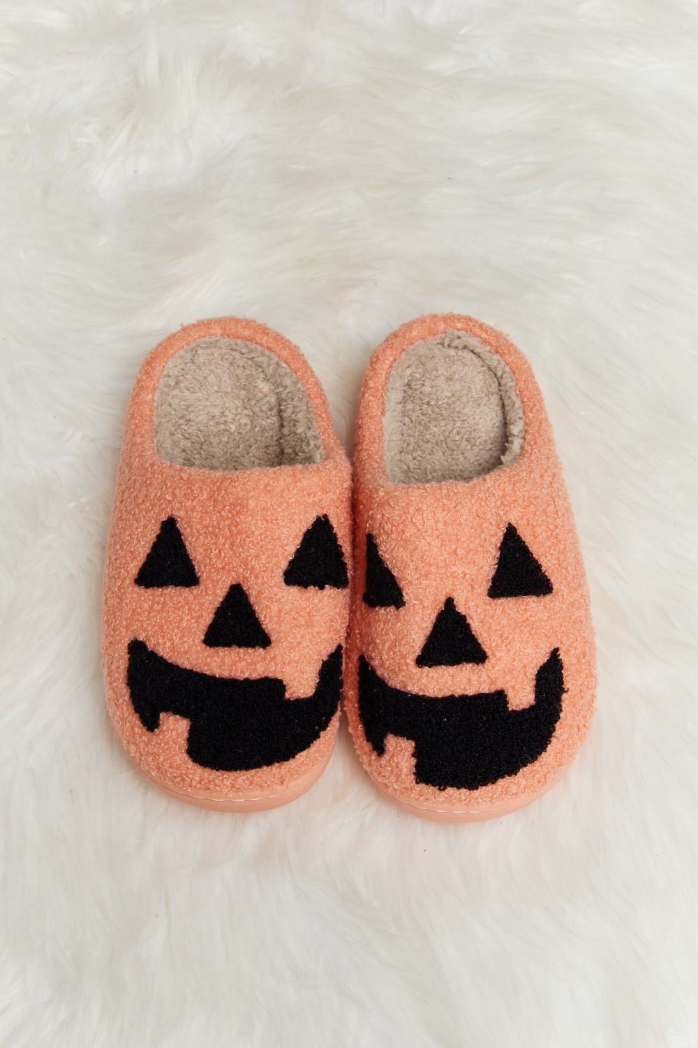 Melody Printed Plush Slide Slippers - pvmark