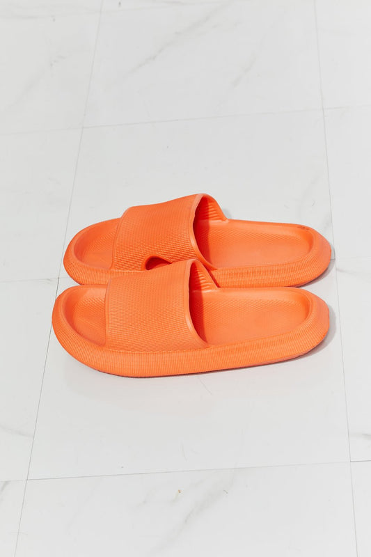 MMShoes Arms Around Me Open Toe Slide in Orange - pvmark