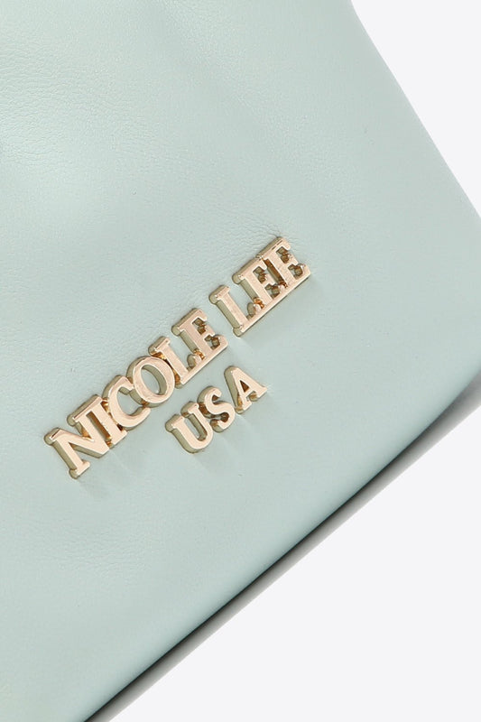 Nicole Lee USA Faux Leather Pouch - pvmark