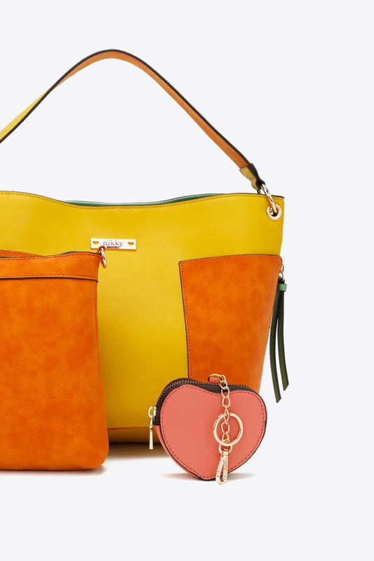 Nicole Lee USA Sweetheart Handbag Set - pvmark