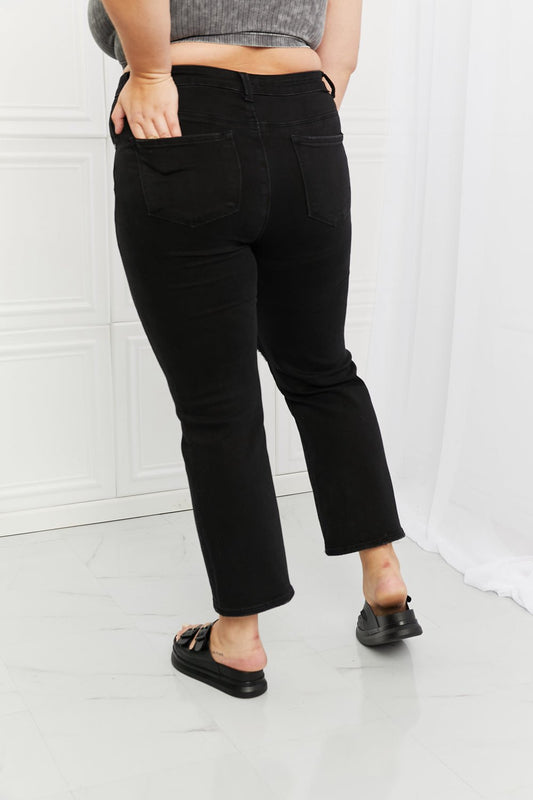 RISEN Full Size Yasmin Relaxed Distressed Jeans - pvmark